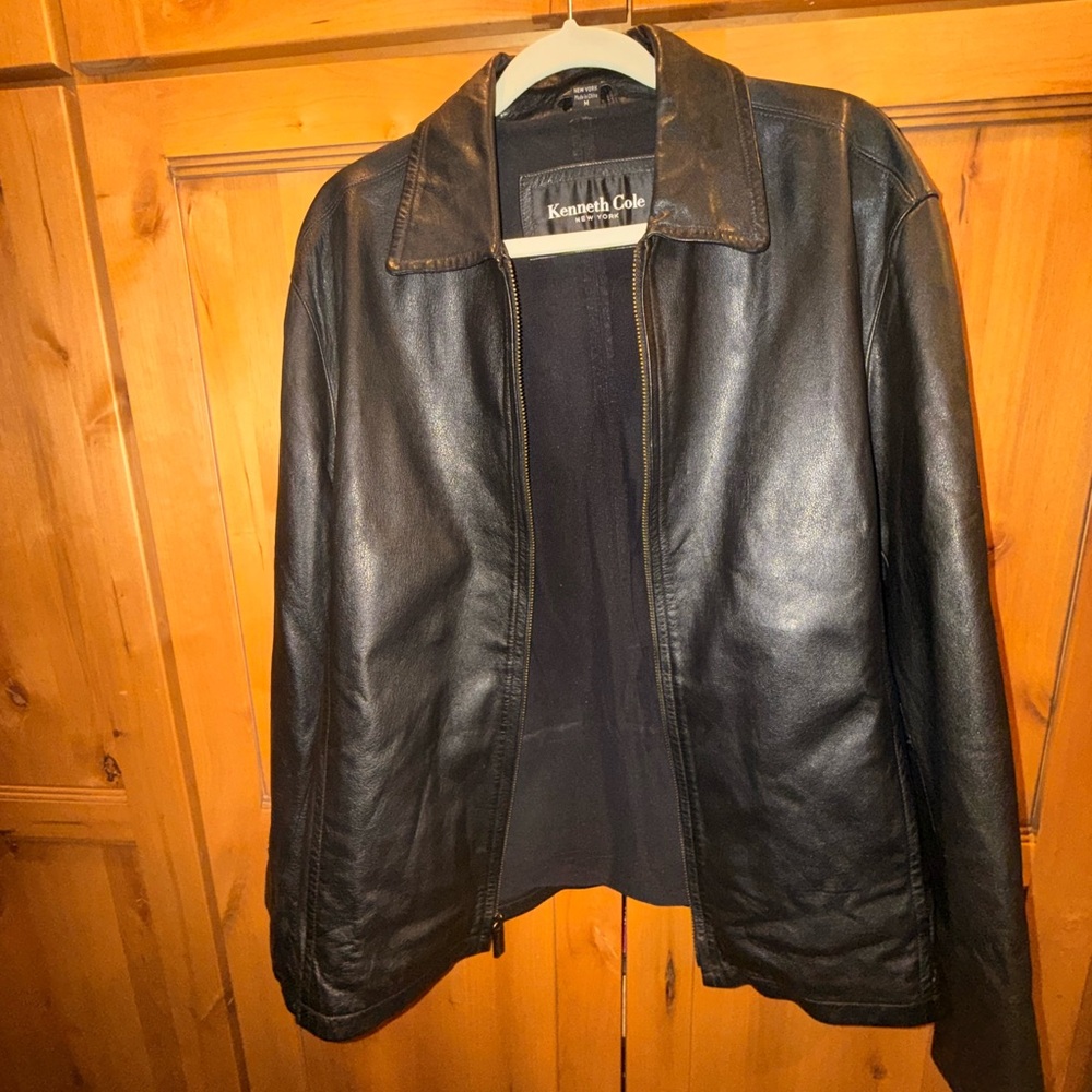 Kenneth Cole Genuine Leather Jacket